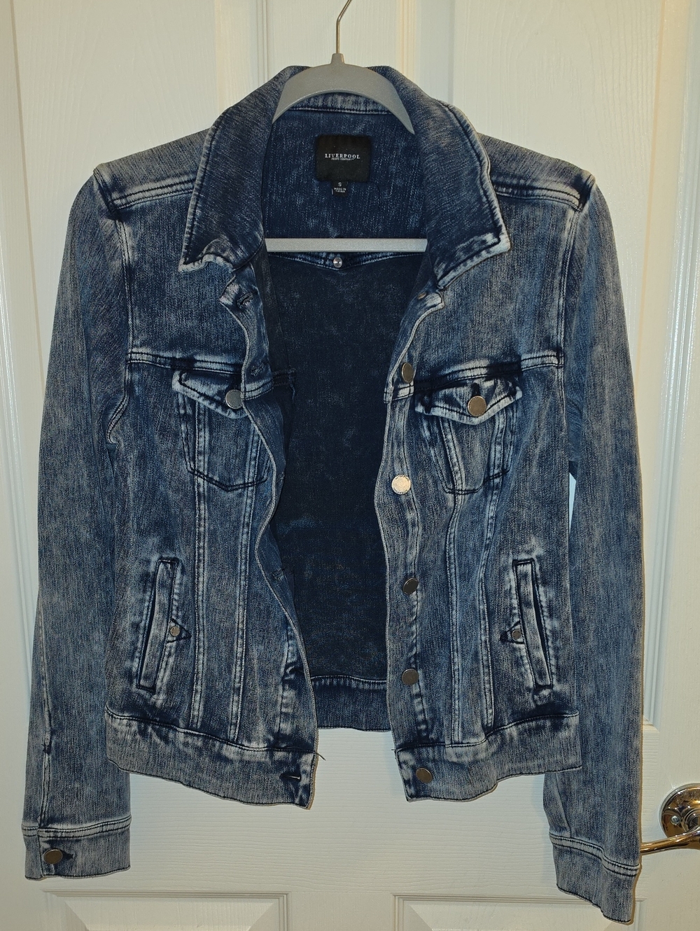 Liverpool Los Angeles Denim Trucker Jacket - Stretch Small